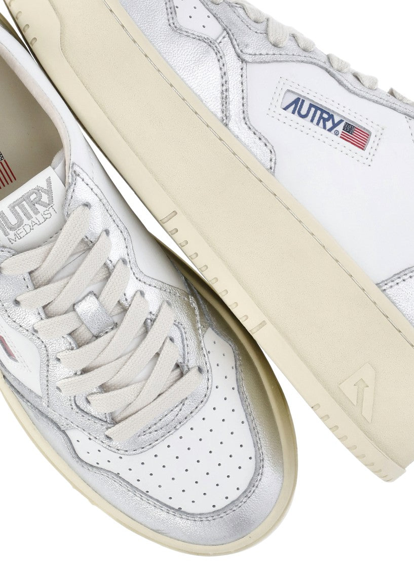 Autry White Autry Leather Sneakers