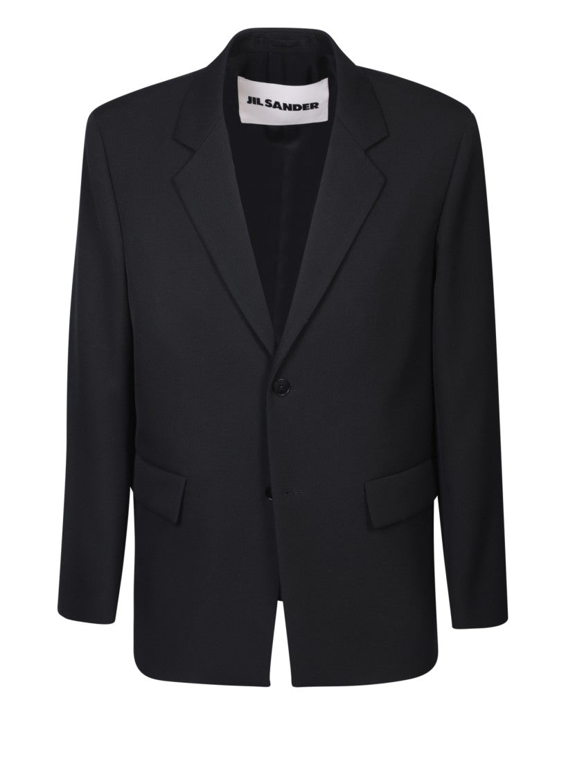 Jil Sander Black Wool Suits