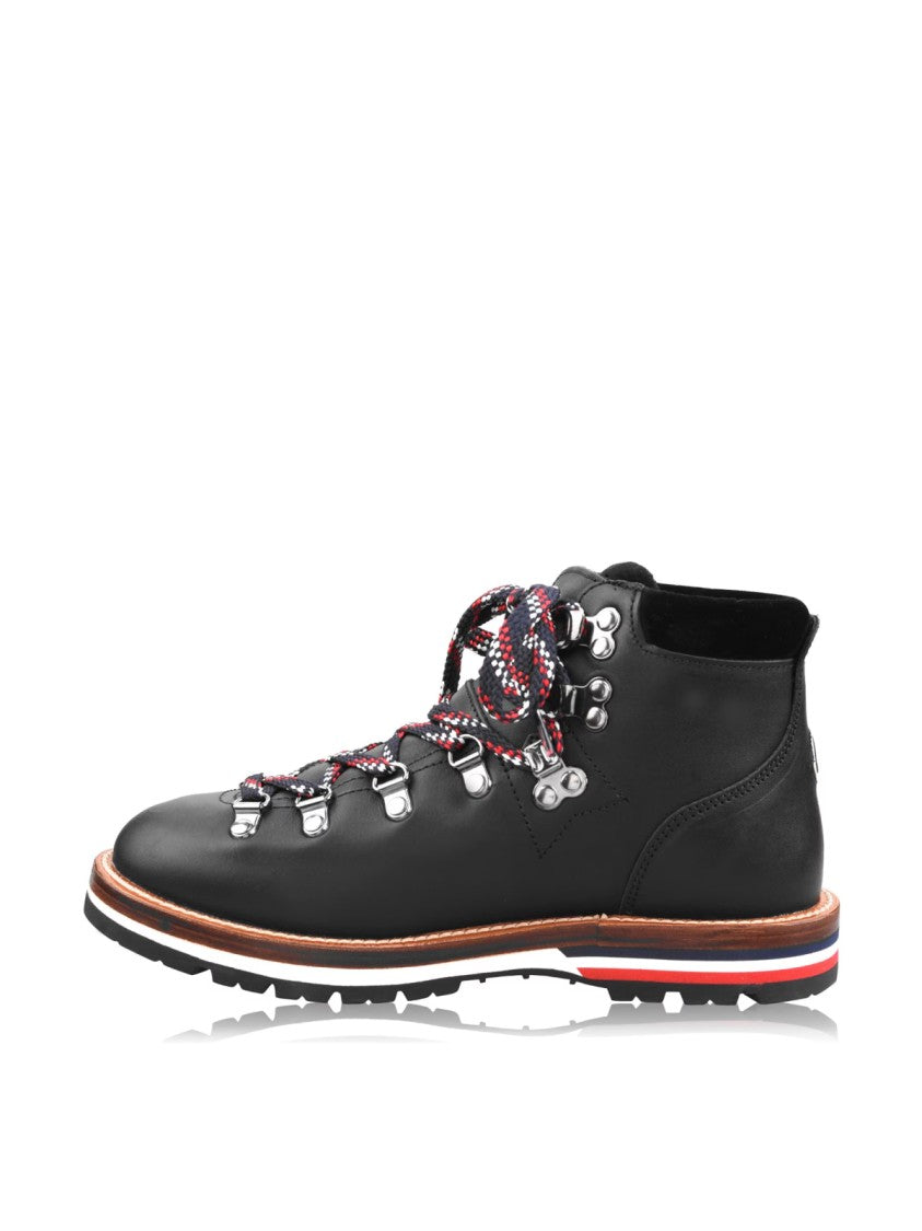Moncler Blanche Logo Hiker Boots