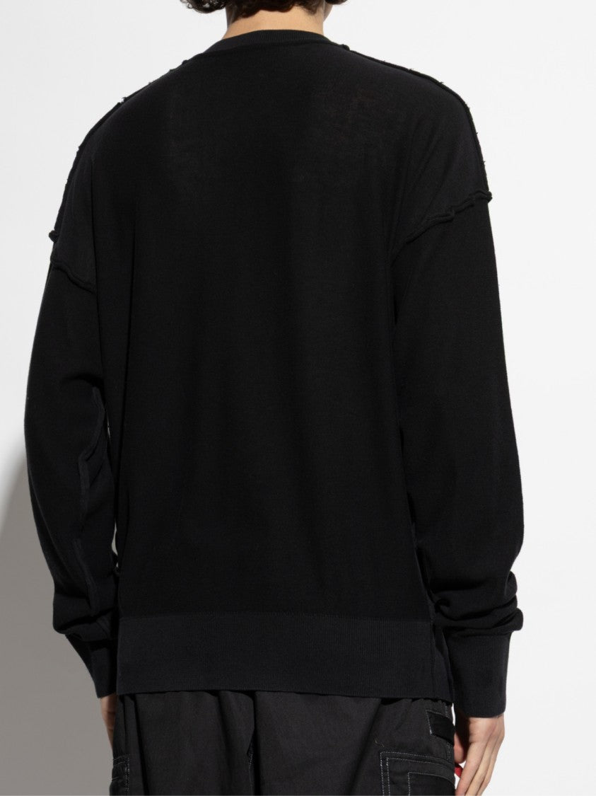 Balenciaga Bb Monogram Logo Oversize Sweater
