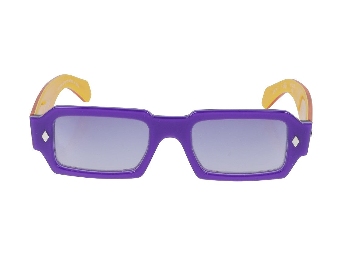 Kador Rock Star Colorblock Oversized Square Sunglasses