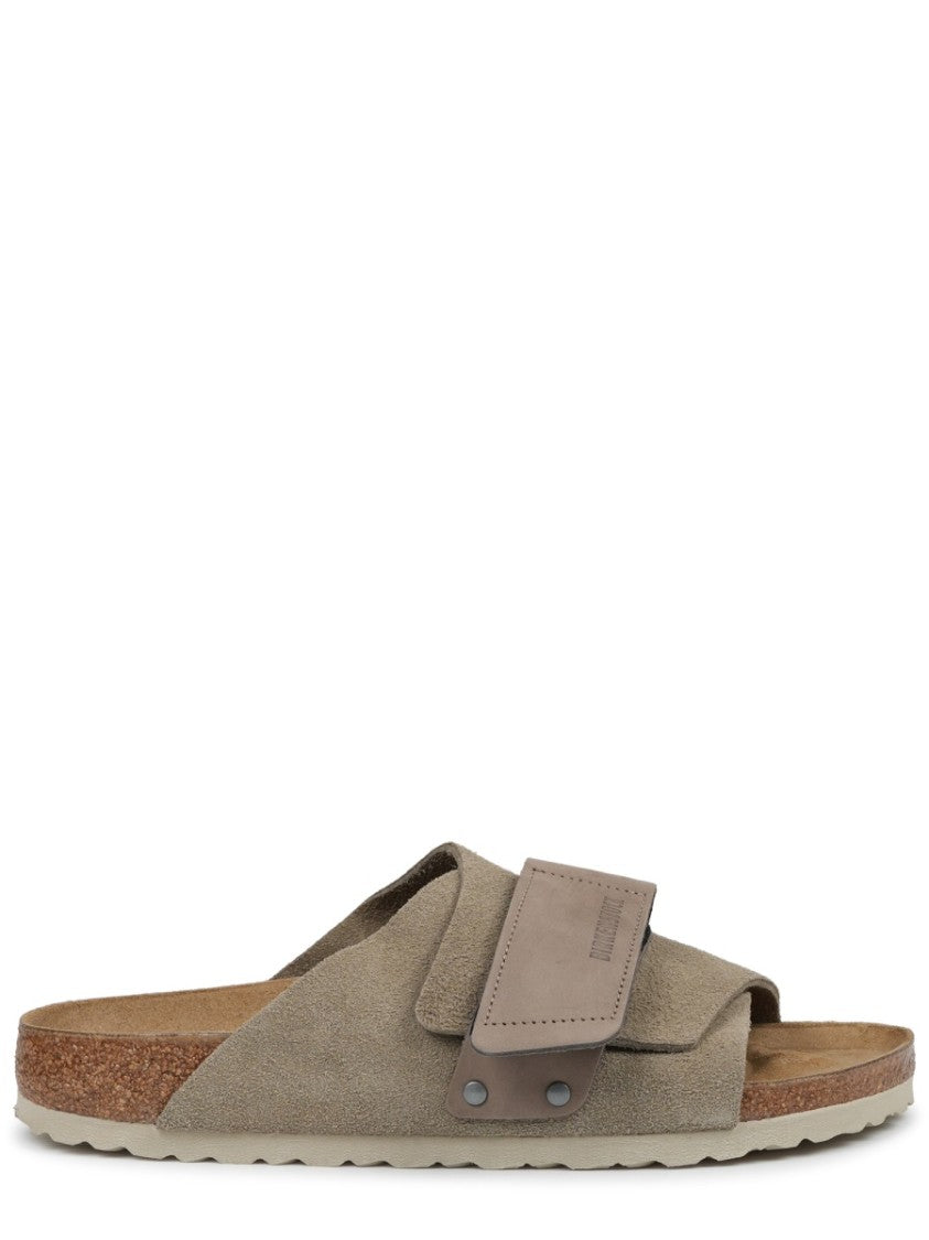 Birkenstock Kyoto Large Leather Buckle Sandals
