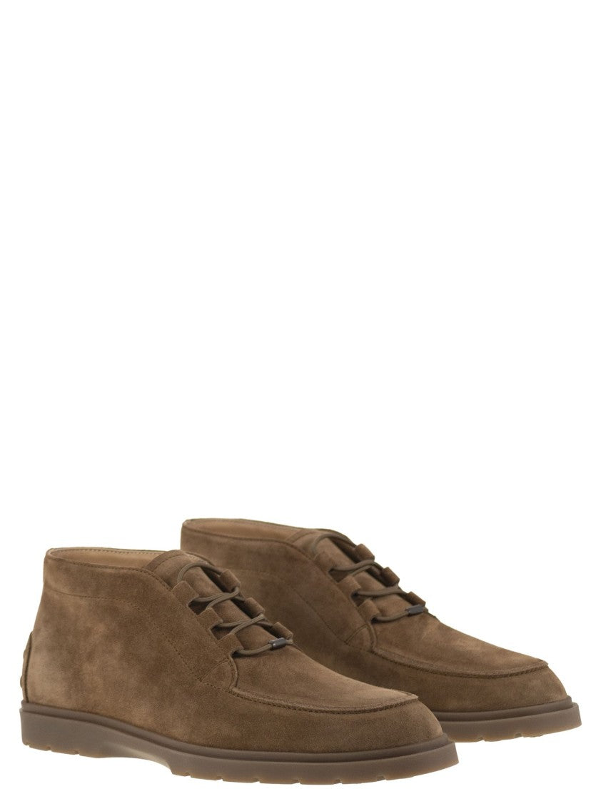 Tod's Suede Ankle Boots