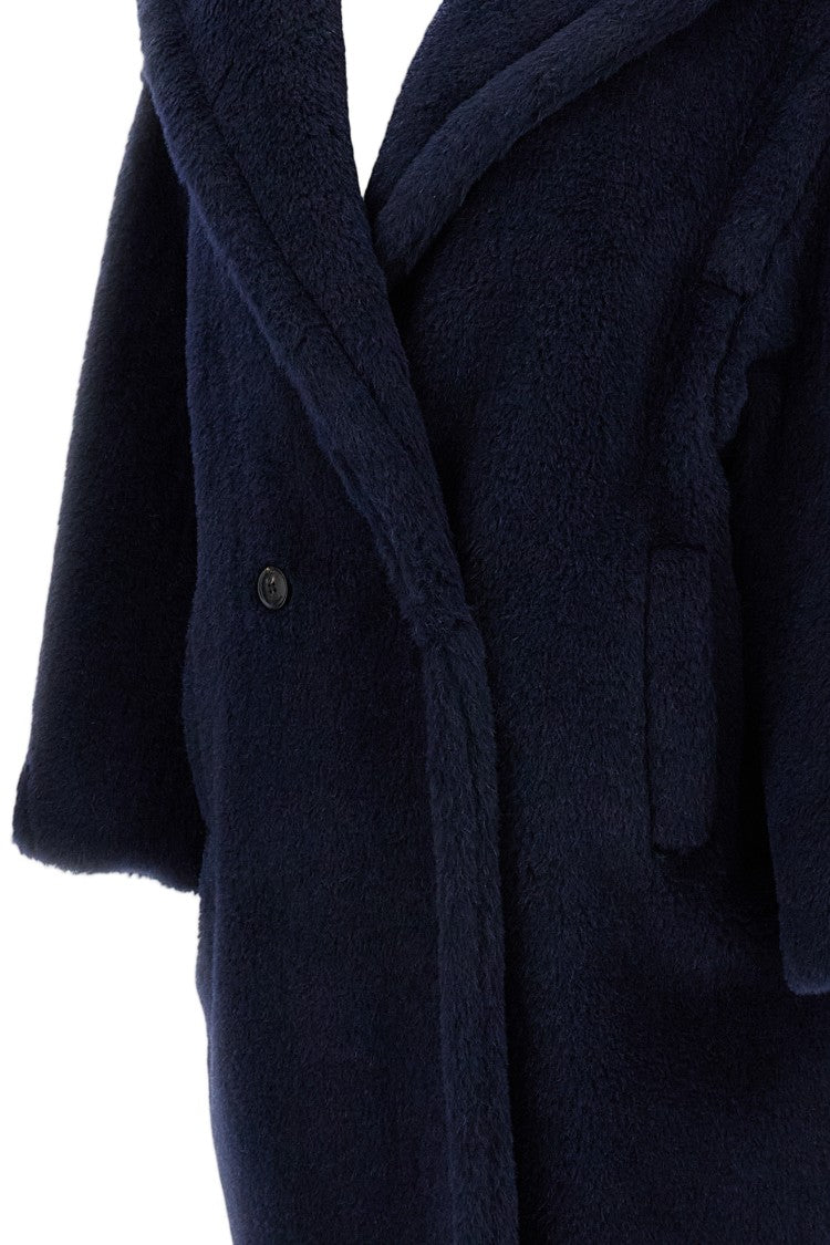 Max Mara Ted Girl Double-Breasted Long Teddy Coat