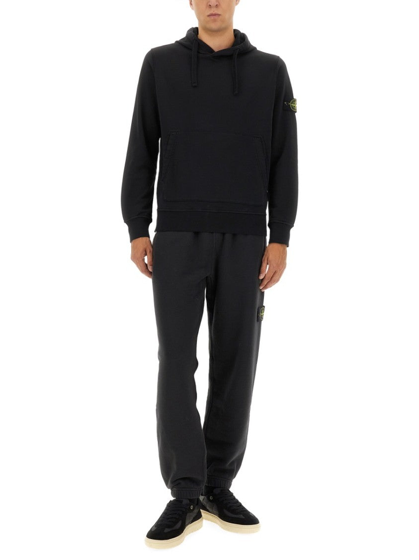 Stone Island Relaxed Fit Fleece Jogger Pants