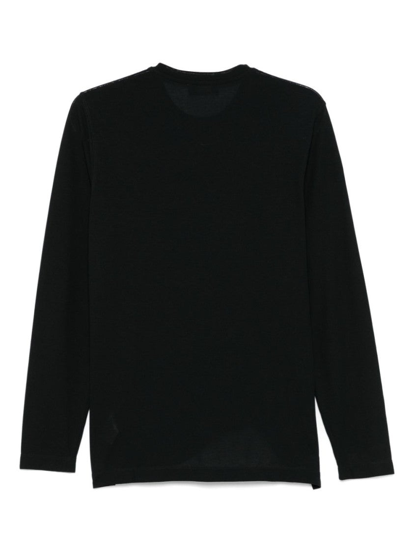 Zanone Lightweight Black Sweater