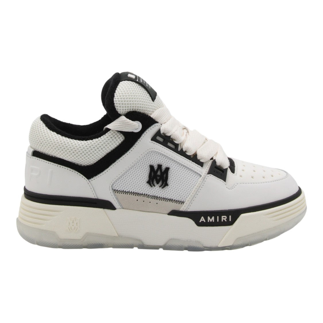 Amiri Predominantly White Sneakers With Black Accents