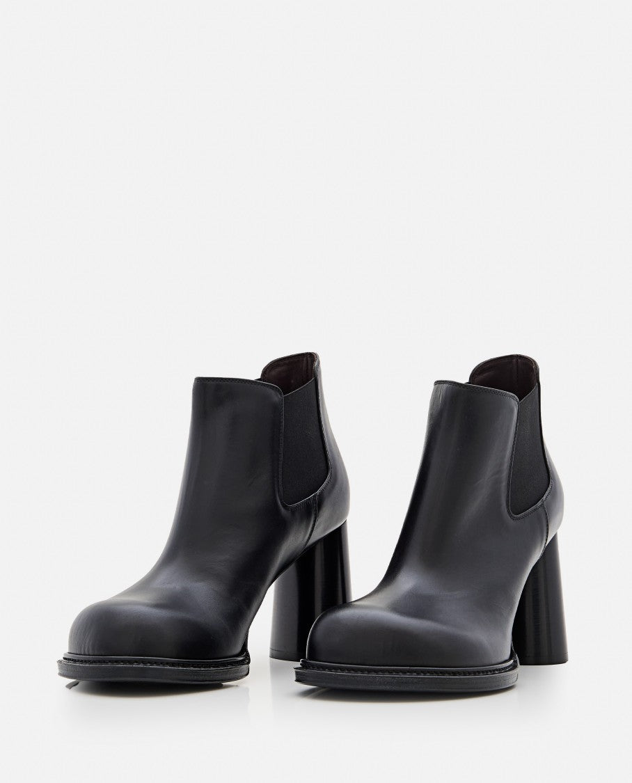 Bottega Veneta 80Mm Cliff Chelsea Ankle Boots