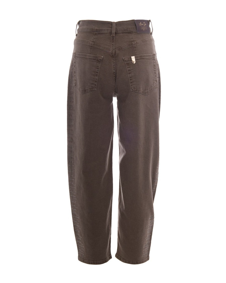 Liu Jo Ginger Balloon Strass Stretch Jeans