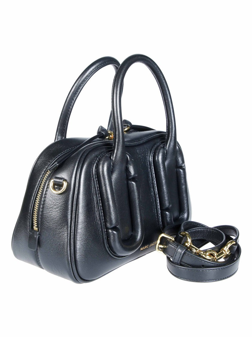 Marc Jacobs The Bauletto Structured Padded Leather Shoulder Bag