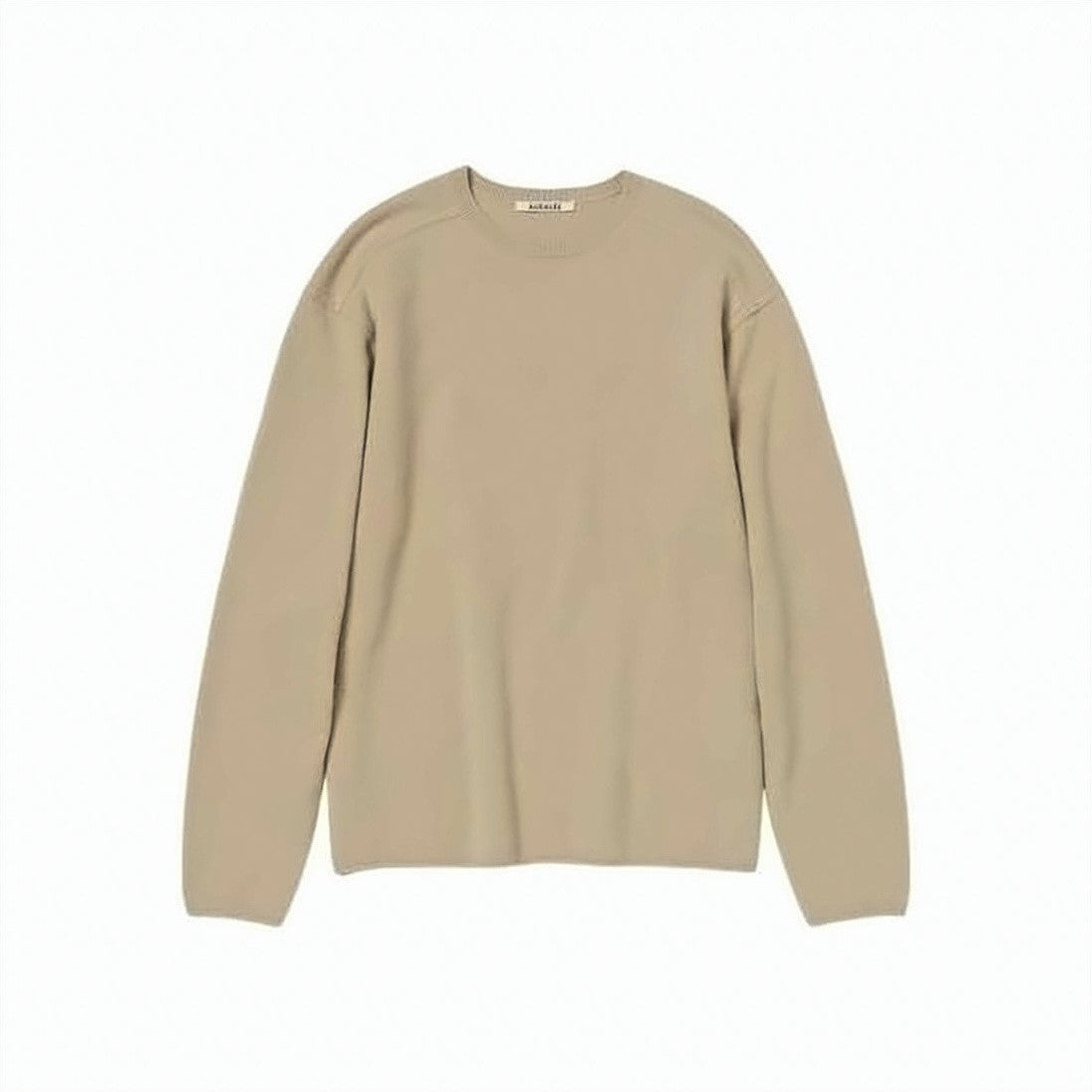 Auralee Relaxed Fit Crew Neck Sweater