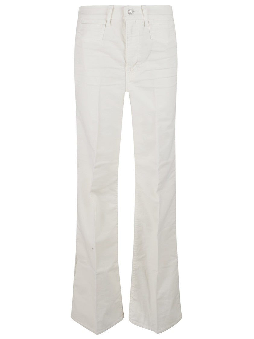 Tom Ford Flared Beige Trousers With Tailored Finish