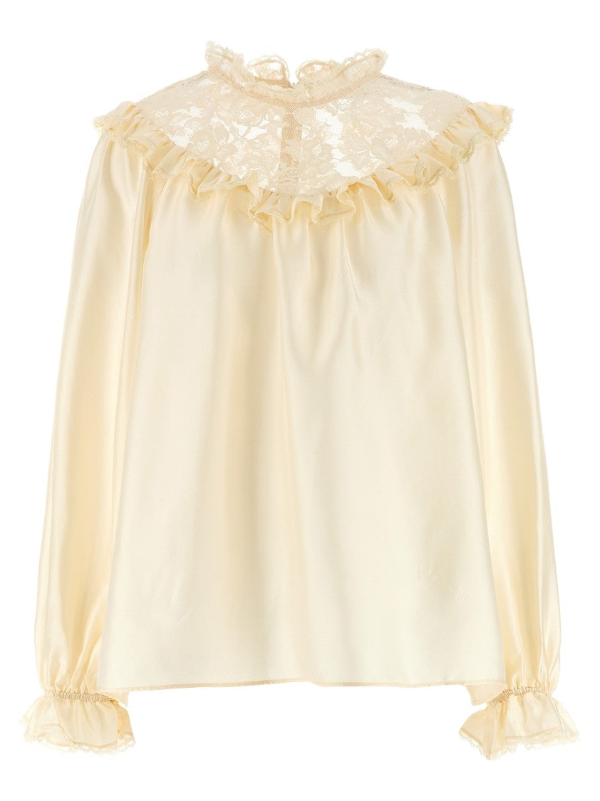 Zimmermann 'Lace Billow' Blouse