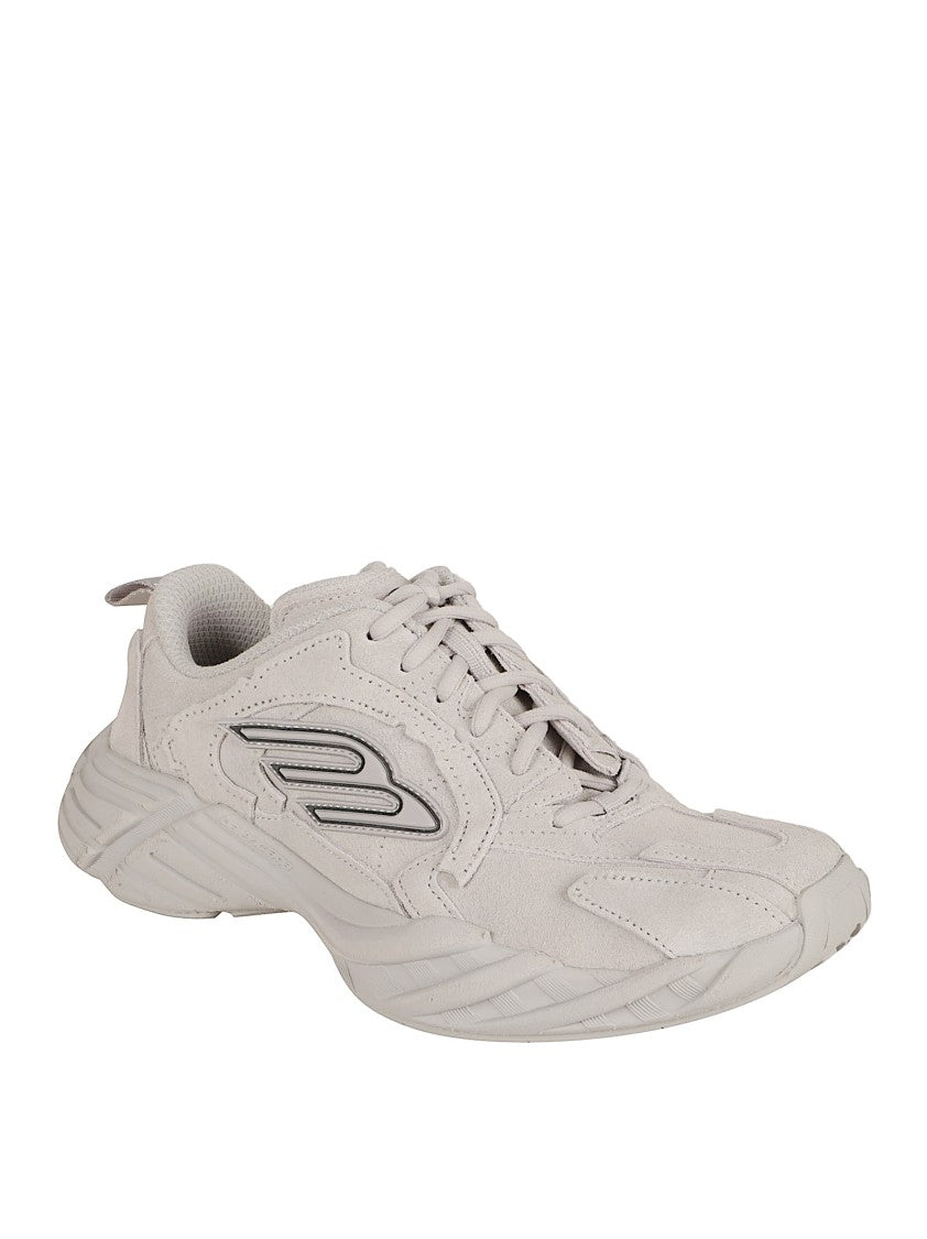 Balenciaga Suede Calfskin Sneakers With Embossed Details