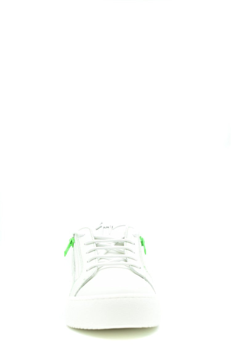 Giuseppe Zanotti Low-Top White Leather Sneakers