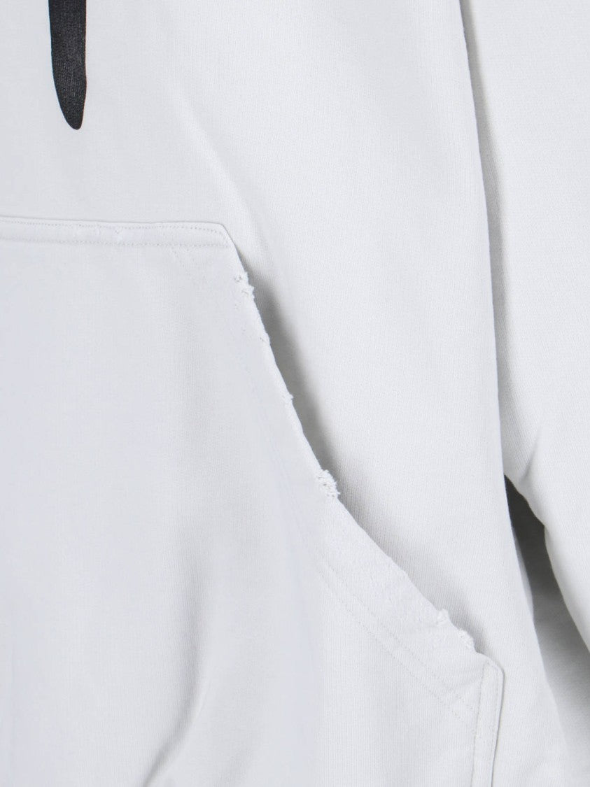 Balenciaga "3B Liquified" Hoodie – White