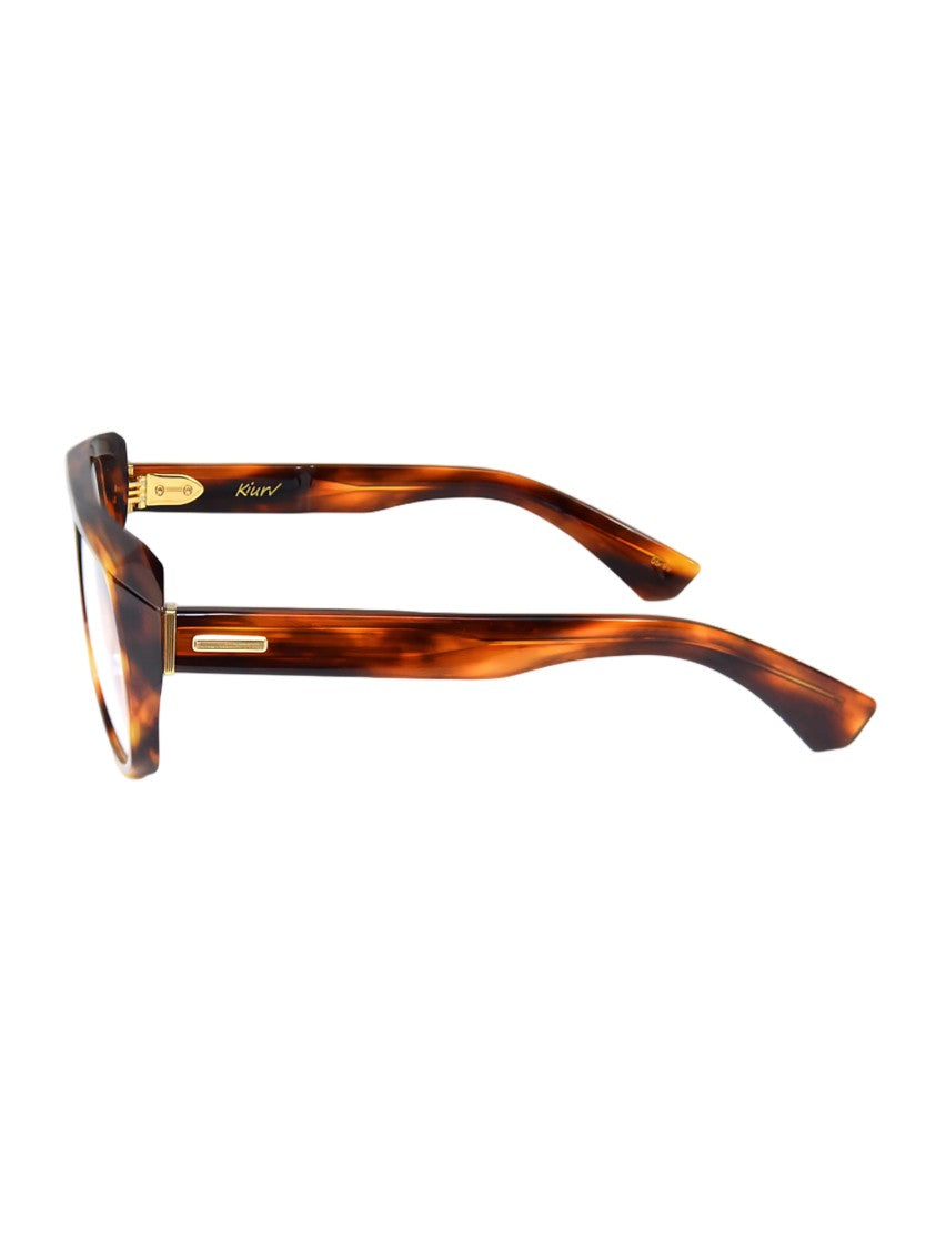 Kiurv Brown Acetate Celluloid 150 Mm Optical Frames