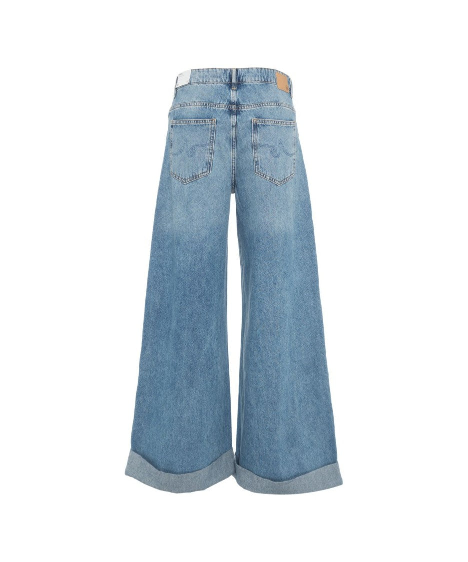 Ag Jeans Wide Leg Jeans With High Waist