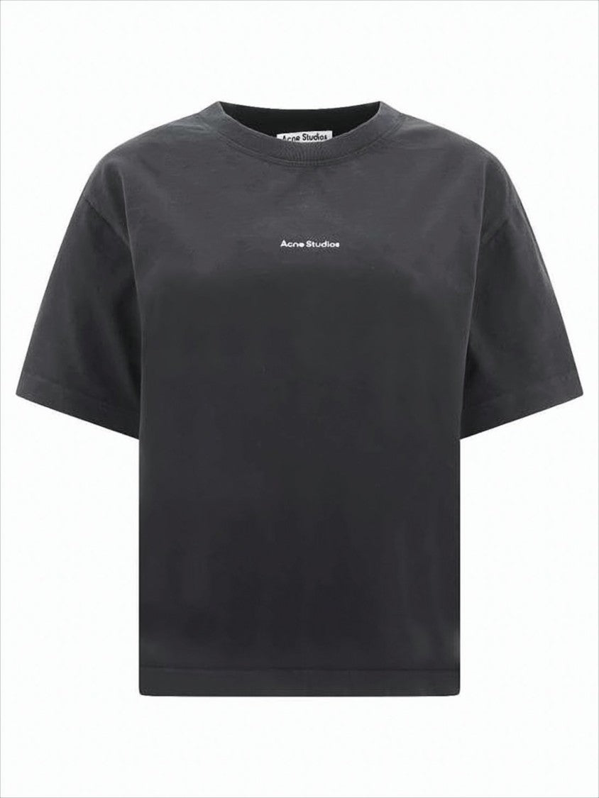 Acne Studios Cropped Black T-Shirt