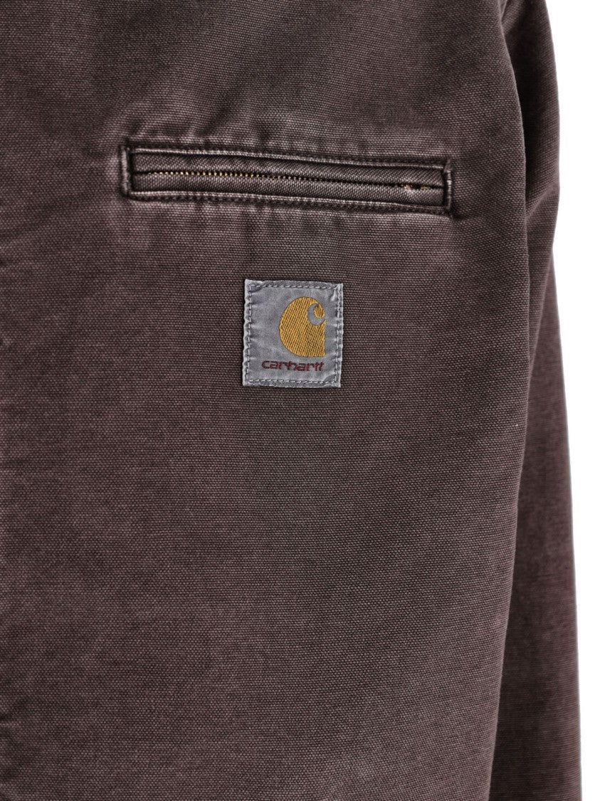 Carhartt Wip Brown Og Detroit Organic Cotton Jacket