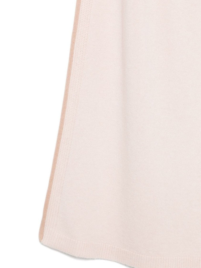 Dexterior Cream And Beige Wide-Leg Trousers Crafted