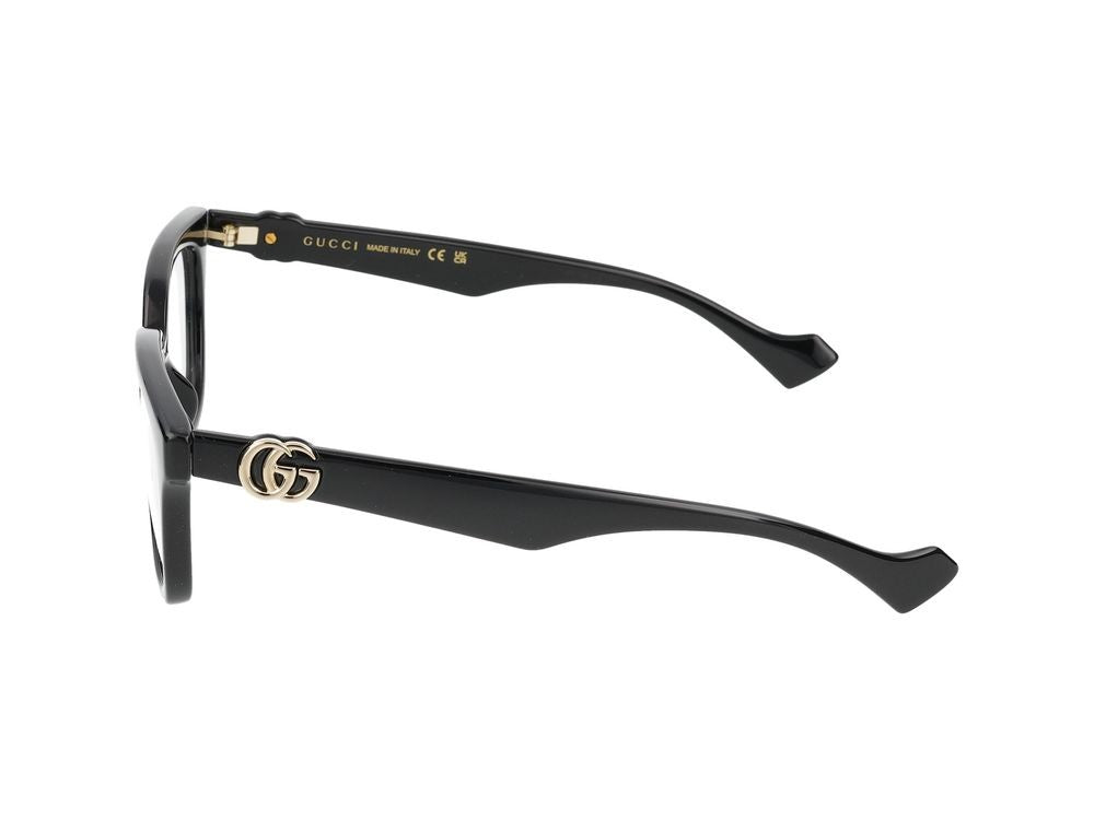 Gucci Eyeglasses Gg1536o 005 Black Black Transparent 53/17/140