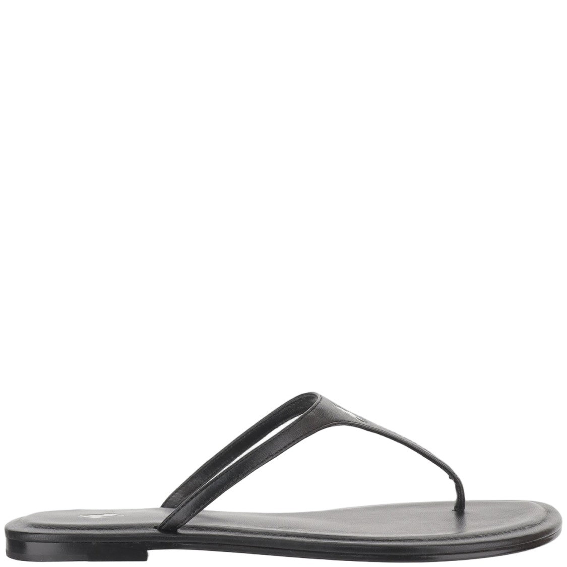Polo Ralph Lauren Black Leather Thong Sandals