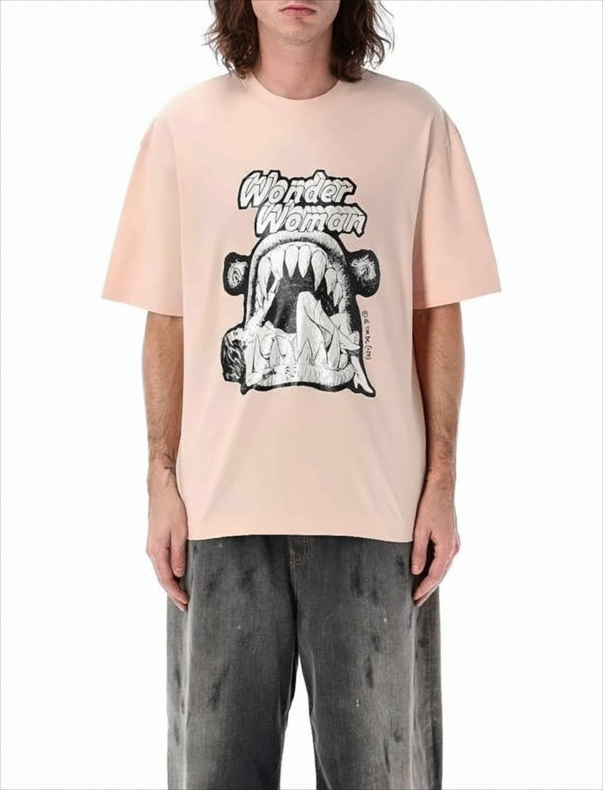 Acne Studios Relaxed Fit Graphic Print T-Shirt