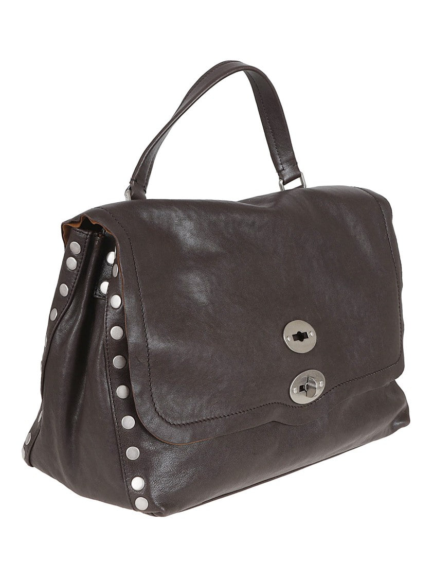 Zanellato Shoulder Bag In Brown Leather