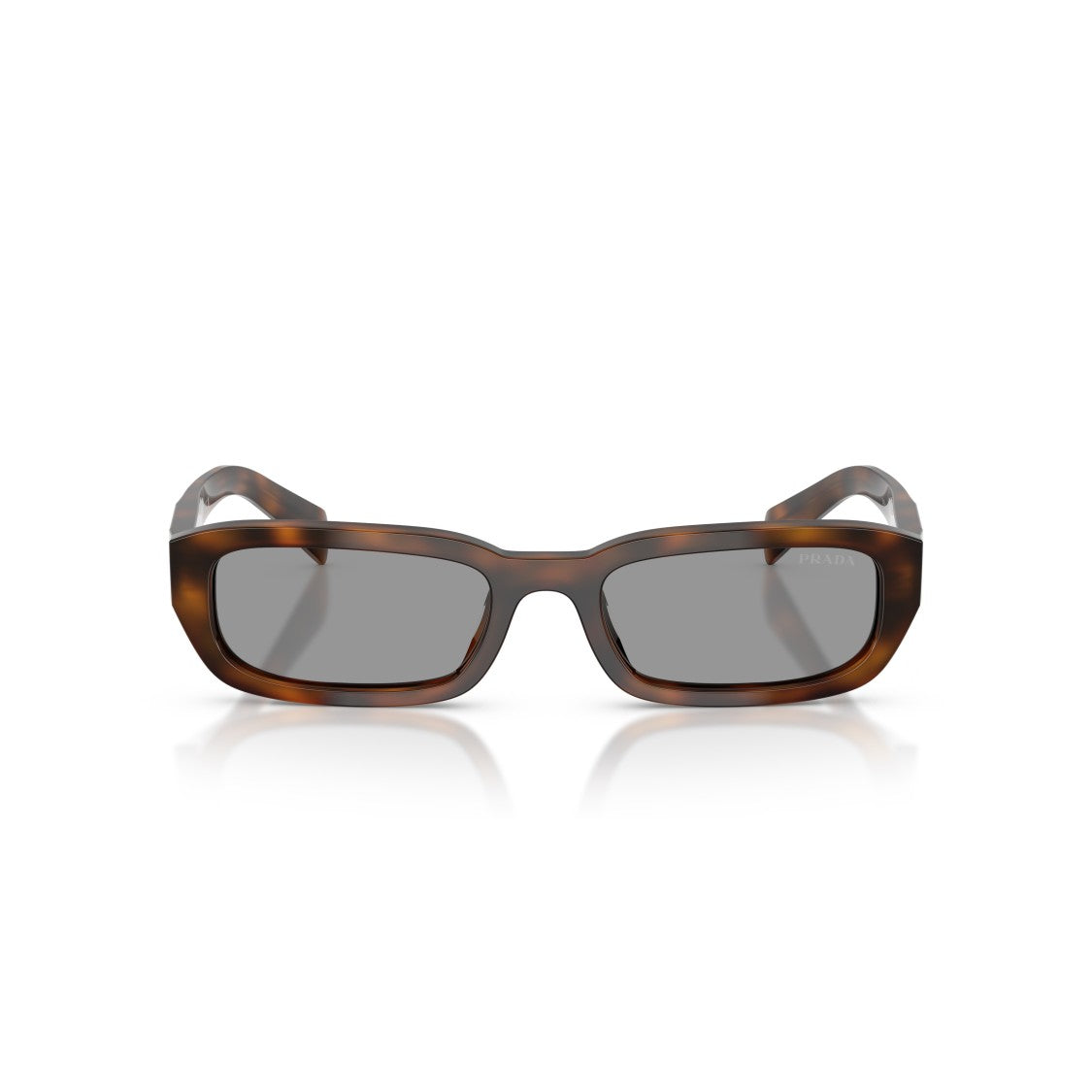 Prada 0Pr B06s Rectangular Tortoiseshell Acetate Sunglasses