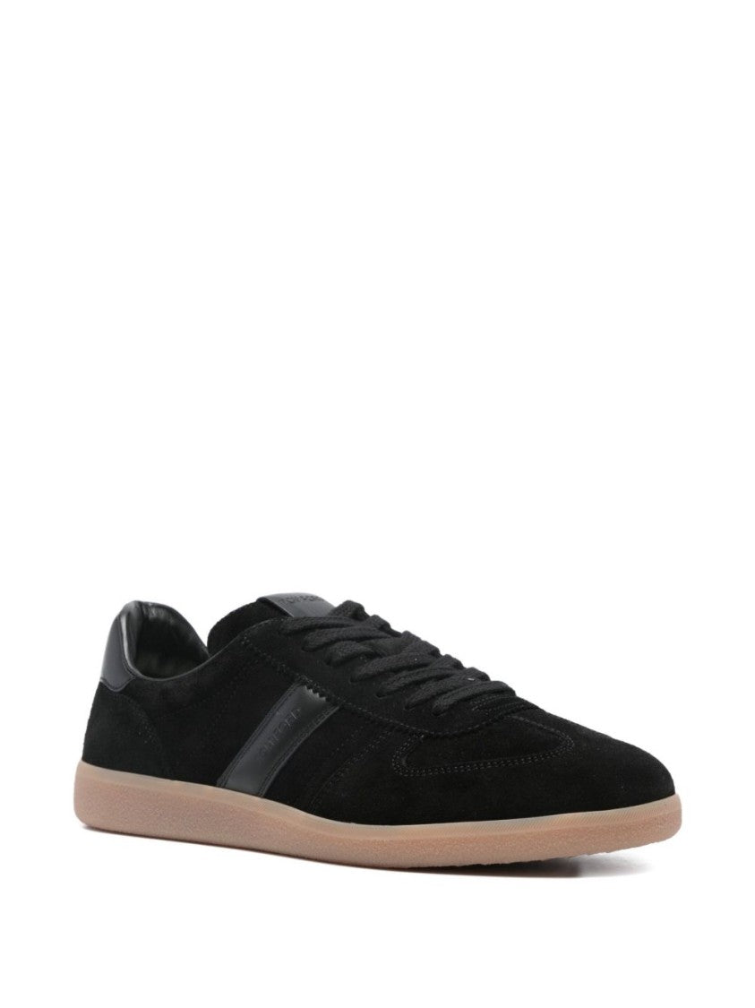 Tom Ford Low-Top Black Suede Sneakers