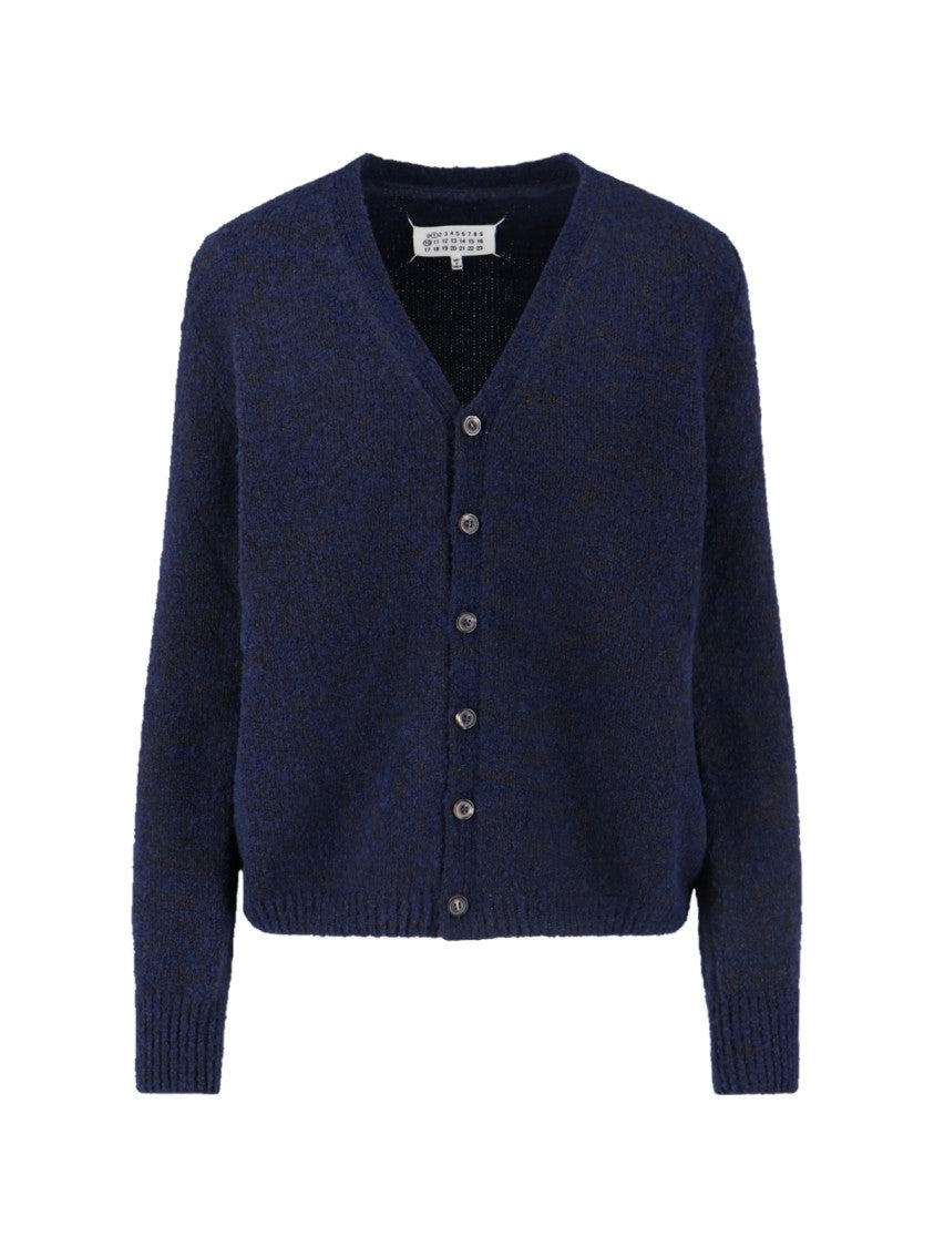 Maison Margiela Wool Cardigan – Navy