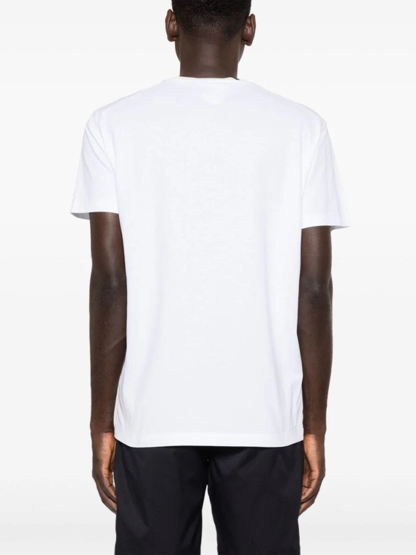 Dsquared2 White T-Shirt With Distinctive Logo Detail