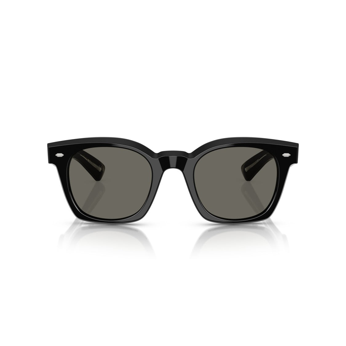 Oliver Peoples 0Ov5498su Square Acetate Sunglasses With Glossy Black Finish