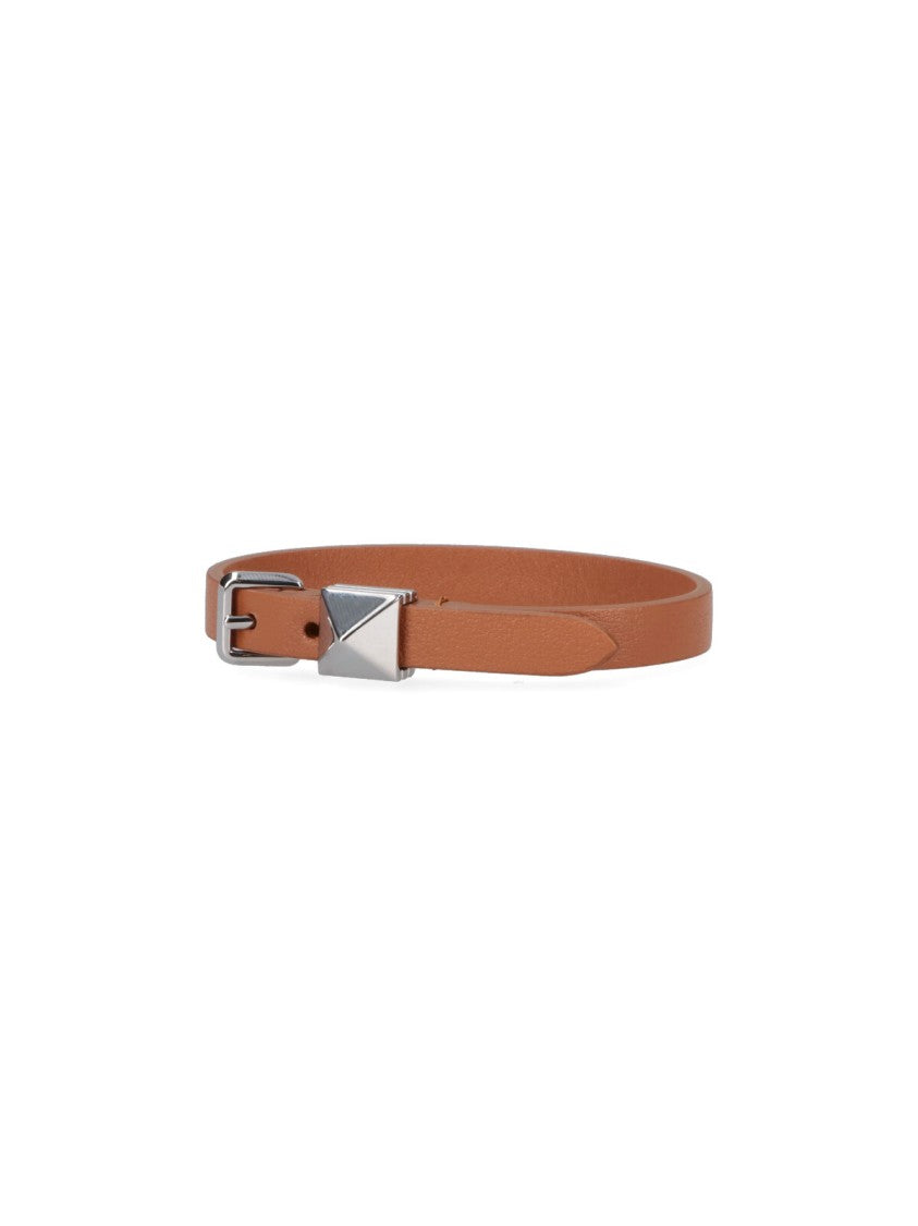 Valentino Garavani Brown "Rockstud" Bracelet