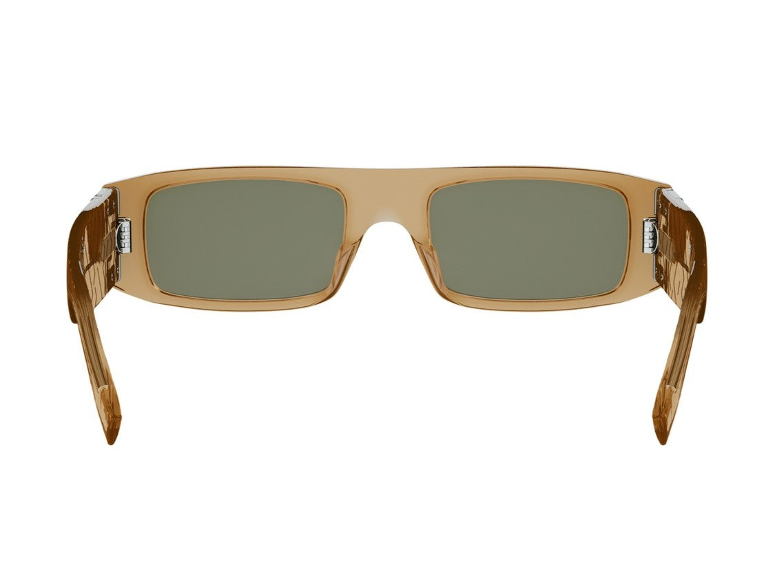 Fendi Fe40181i Silver Detail Oversized Square Sunglasses