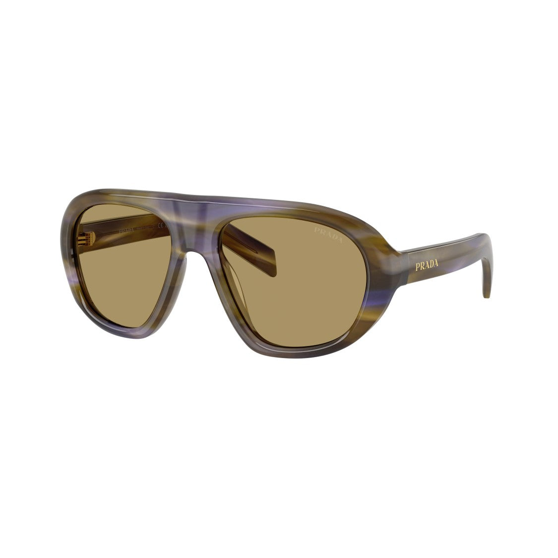 Prada 0Pr C05s Oversized Aviator Sunglasses