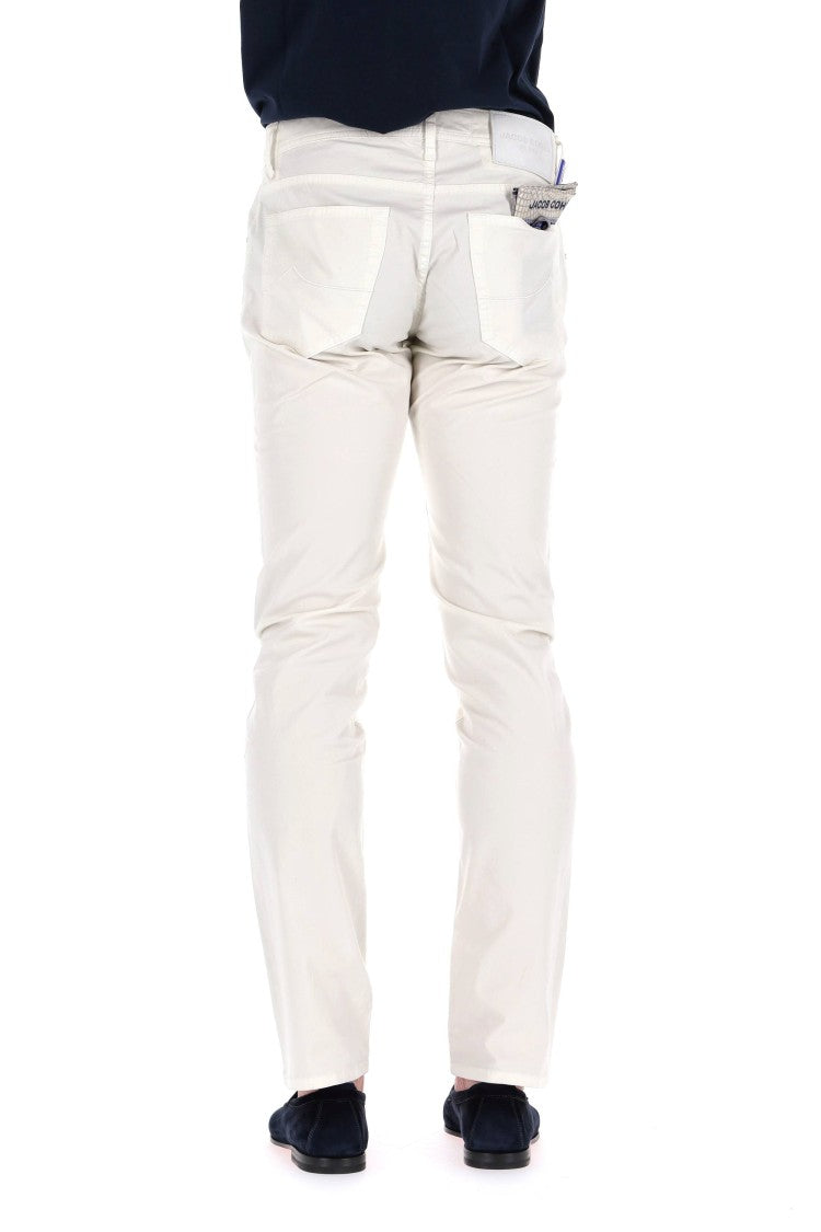 Jacob Cohen Nick Fit Color Cotton Twill 5-Pocket Trousers