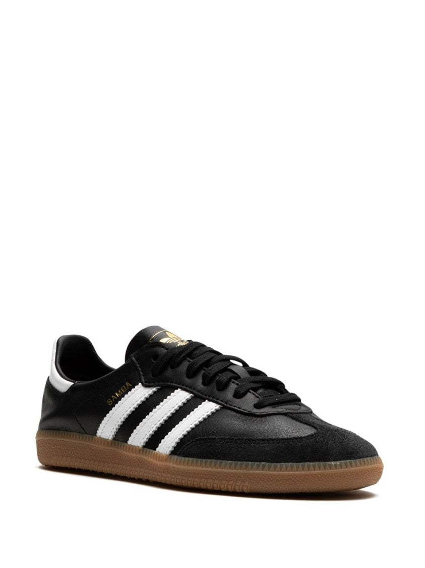 Adidas Panelled Leather Sneakers With Signature 3-Stripes