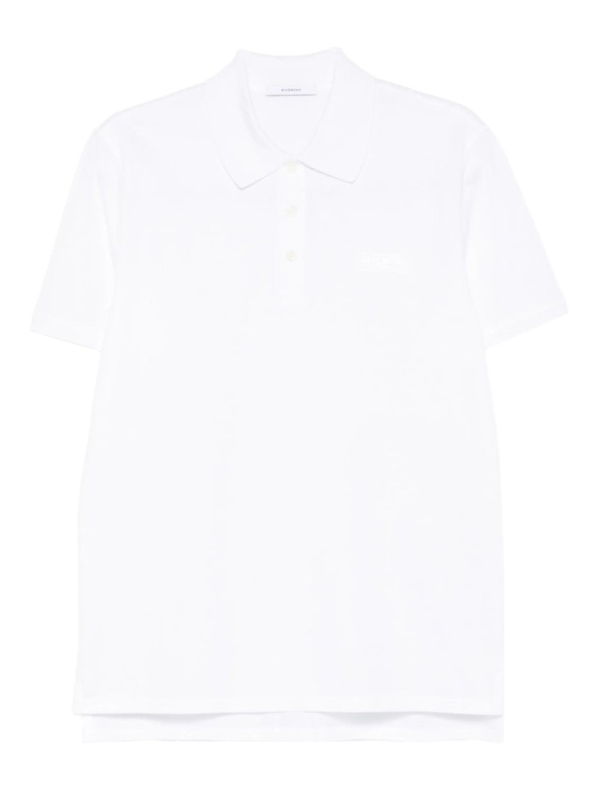 Givenchy Regular Fit Minimalist Cotton Pocket Polo