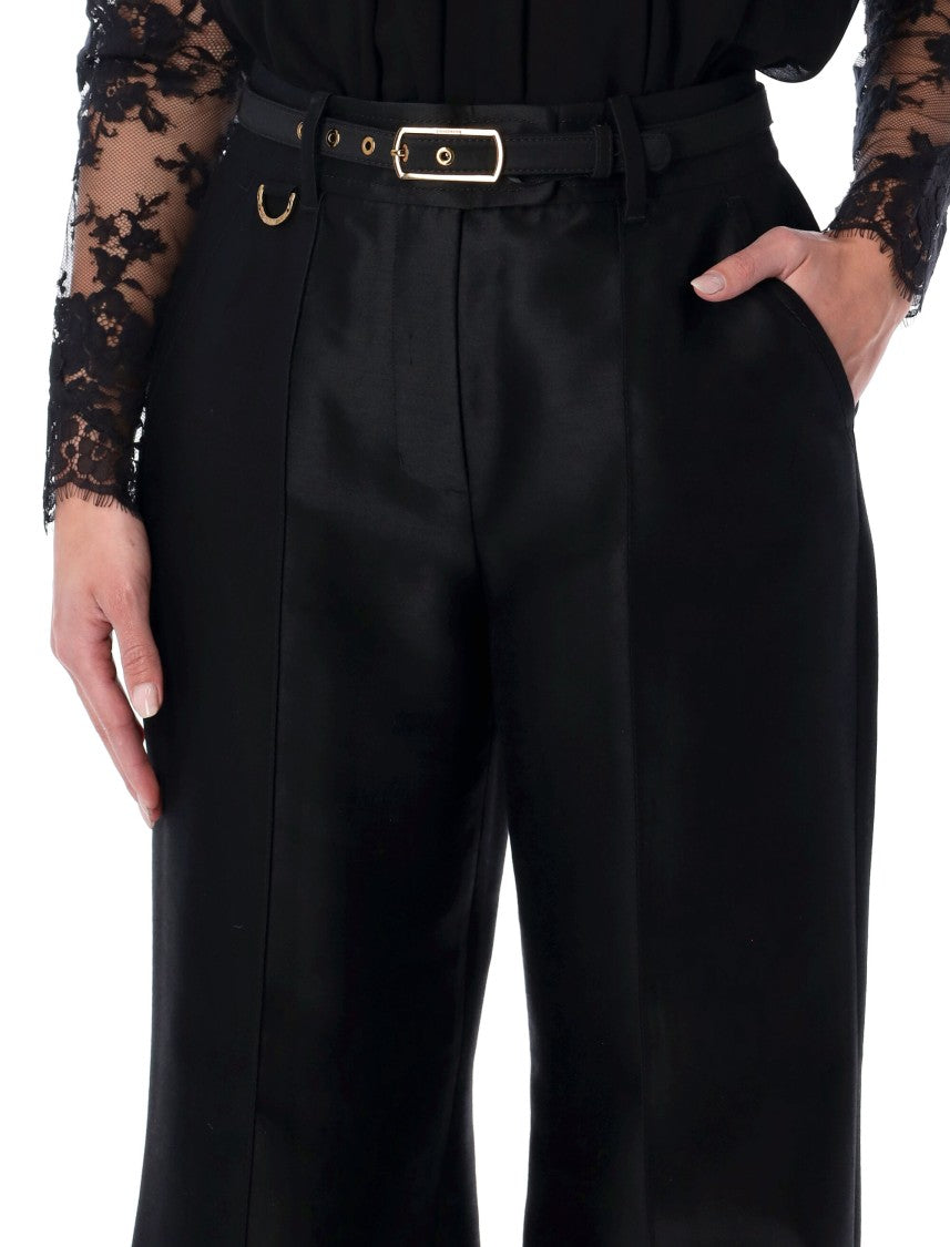 Zimmermann Hypnotic Wool Blend Flare Pants