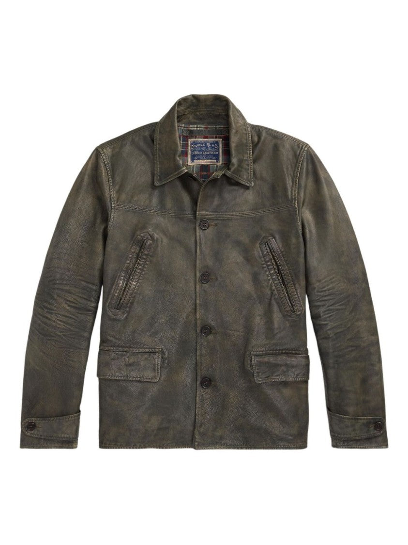 Polo Ralph Lauren Vintage Leather Casual Jacket