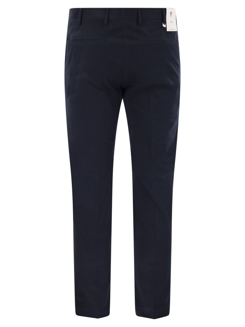 Pt Torino Dieci - Cotton Trousers