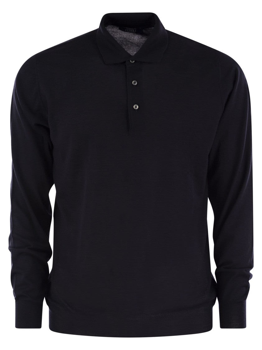 Fedeli Fine Virgin Wool Polo Shirt