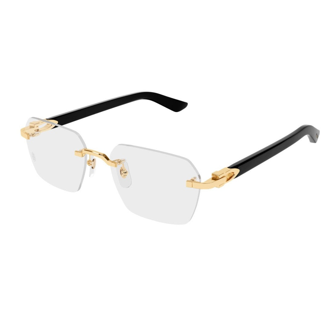 Cartier Gold Ct0623o Decor C Acetate Sunglasses