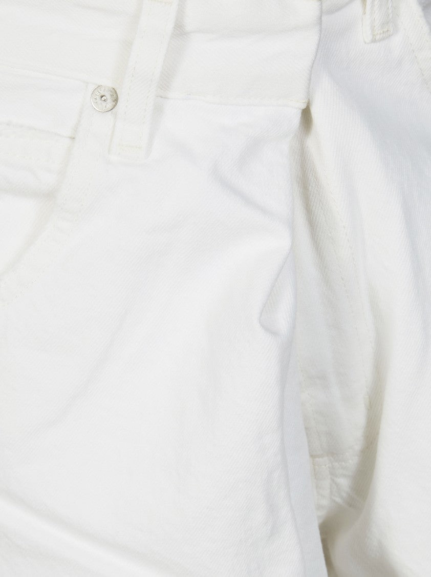 Agolde Milkshake Vana Fold Wide-Leg Jeans