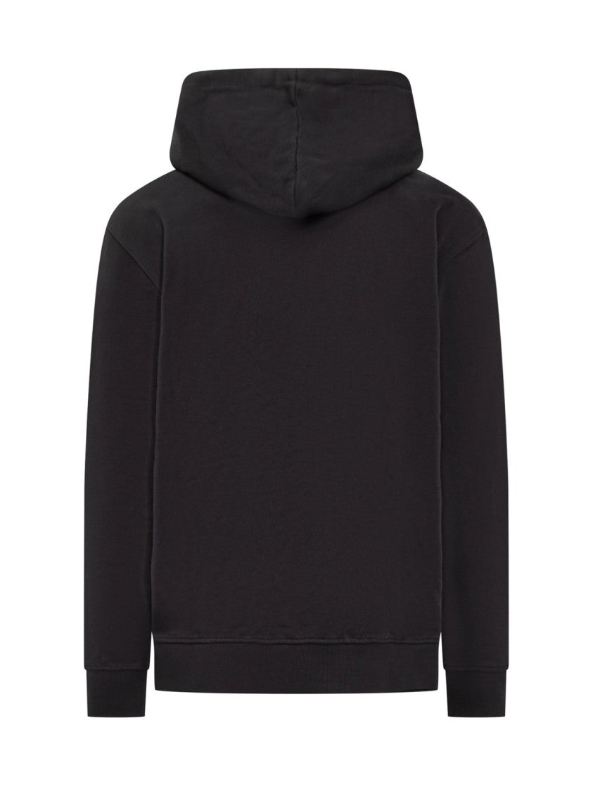 J. W. Anderson Minimalist Black Hoodie With Subtle Tonal Logo