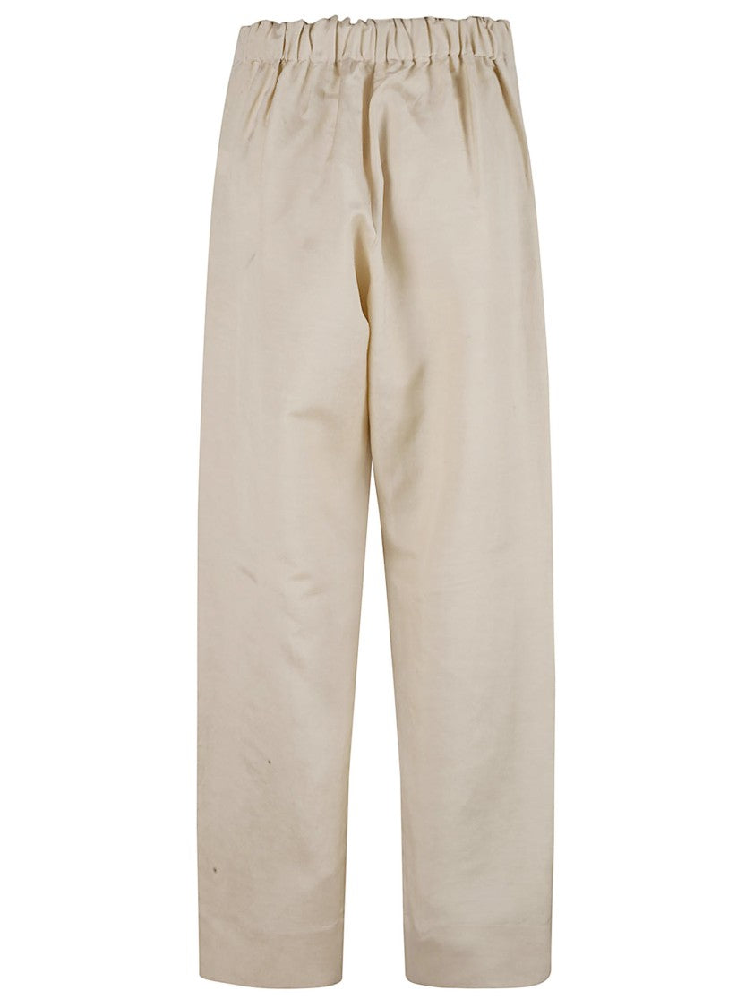 Fabiana Filippi Relaxed Wide-Leg Trousers With High Waist