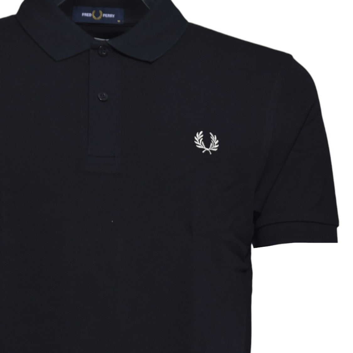 Comme Des Garçons Black Cotton Knit Polo Shirt