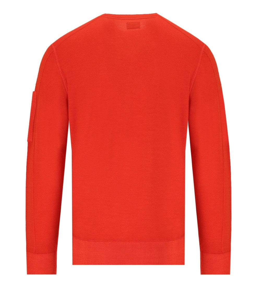 C.P. Company Orange Crewneck Sweater